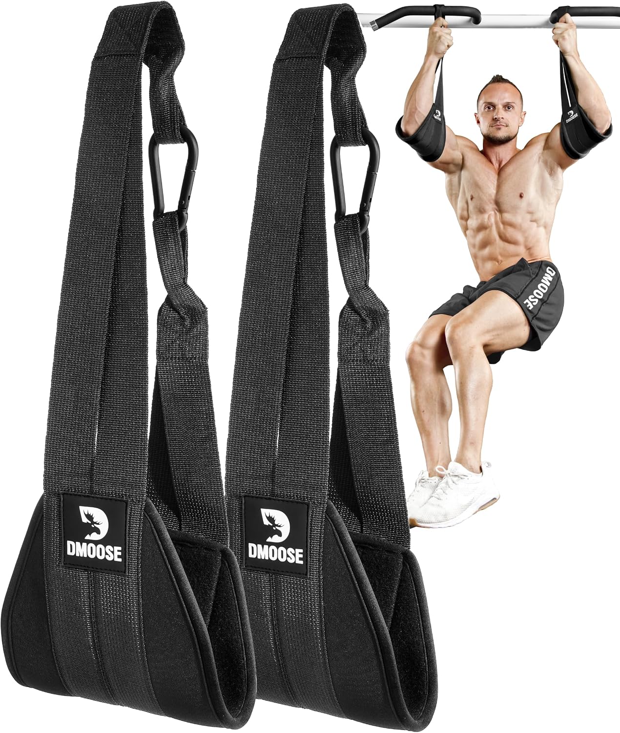 DMoose Fitness Hanging Ab Straps fo...