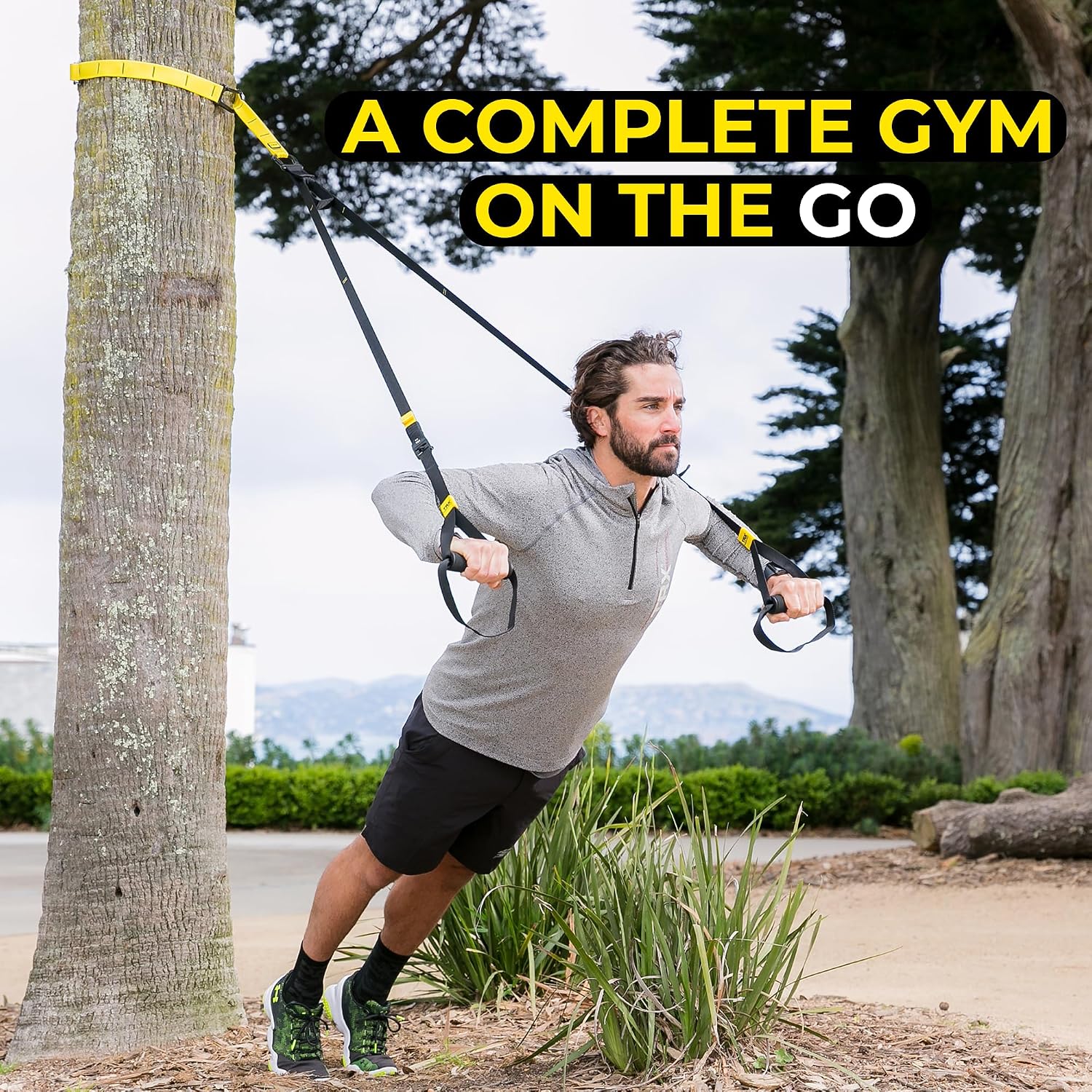 TRX GO Suspension Trainer, At Home, Portable Gym Workout, For Strength Training, Full Body Exercise Equipment - Image 3