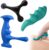 Manual Trigger Point Massage Tool and Thumb Saver for Full Body Deep Tissue Massage, Set Include 1 Green Thumb Protector Tool 1 Palm Urchin Massage Tool Hand Held 4-Legged Massage Knobs