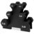 BalanceFrom Neoprene Dumbbell Set with Rack – Non-Slip Strength Training Weights for Home Gym & Fitness Equipment, Multiple Sizes