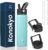 Konokyo 22 oz Insulated Stainless Steel Water Bottle with Straw Lid