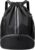 JELUTAR Drawstring Backpack Gym Bag with Shoes Compartment, Black