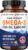 Triple Strength Omega 3 Fish Oil 3600 mg, EPA & DHA, Over 2100mg Omega-3