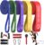 Exercise Bands，Set of 6 Resistance Bands for Working Out,Pull Up Bands Set,at Home Workout Equipment,Instruction Guide and Carry Bag Included