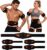 5-Piece EMS Muscle Stimulator Set, Rechargeable Toning Device for Abs Arms Legs, Wireless Ab Stimulator Improves Core Strength, Workout Recovery & Body Sculpting for Men and Women, Home & Travel