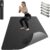 HAPBEAR Large Yoga Mat – 72″x36″x6mm (1/4 inch), Extra Wide Non-Slip Exercise Mat for Home Workout, Yoga, Pilates & Stretching, Durable, Includes Carry Bag