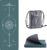 Avoalre Yoga Mat Foldable – Textured Non Slip Exercise Mat -Travel Lightweight Hot Yoga Mat with Carry Bag for Pilates & Home Workouts (72″L x 24″W x 3mm Thick)