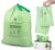 SUPERBIO 8 Gallon Compostable Drawstring Kitchen Waste Bags