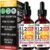 NUSAVA Vitamin B12 5000mcg with B6 & B1 Liquid Drops, Raspberry, Pack of 2
