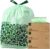 Cleanomic Compostable* 13 Gallon Waste Bags with Drawstring (3 Pack, 75 Count), BPI Certified For Kitchen Compost