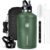 One Gallon Insulated Water Bottle, Triple Wall 128 oz Stainless Steel Wide Mouth Water Bottles (Cold for 48 Hrs), Leak Proof, Non-BPA, Large Water Flask Jug with Paracord Handle & Straw Spout Lids