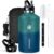 One Gallon Insulated Water Bottle, Triple Wall 128 oz Stainless Steel Wide Mouth Water Bottles (Cold for 48 Hrs), Leak Proof, Non-BPA, Large Water Flask Jug with Paracord Handle & Straw Spout Lids