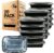KUMD 20-Pack (40 Pieces) 32 oz Meal Prep Containers Reusable with Lids