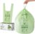 SUPERBIO 13 Gallon Compostable Kitchen Waste Bags with Handles
