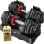 Rendpas Adjustable Dumbbell Set, Quick Adjust Free Weights for Home Gym