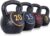 F2C Kettlebell Sets 4 Piece Strength Training KettleBells Weight Set 5lb, 10lb, 15lb, 20lb HDPE Coated Concrete Kettle bell Core Training or Women & Men for Full Body Workout & Exercise Fitness