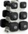Tone Fitness Neoprene Dumbbell Set with Storage Rack – Non-Slip, Anti-Roll Hand Weights for Home Gym Workouts | 20 lb, 32 lb, 50 lb, 60 lb & 100 lb Options