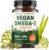 Vegan Omega 3 Algae Oil, Plant Based DHA EPA, Sustainably Sourced, Non-GMO